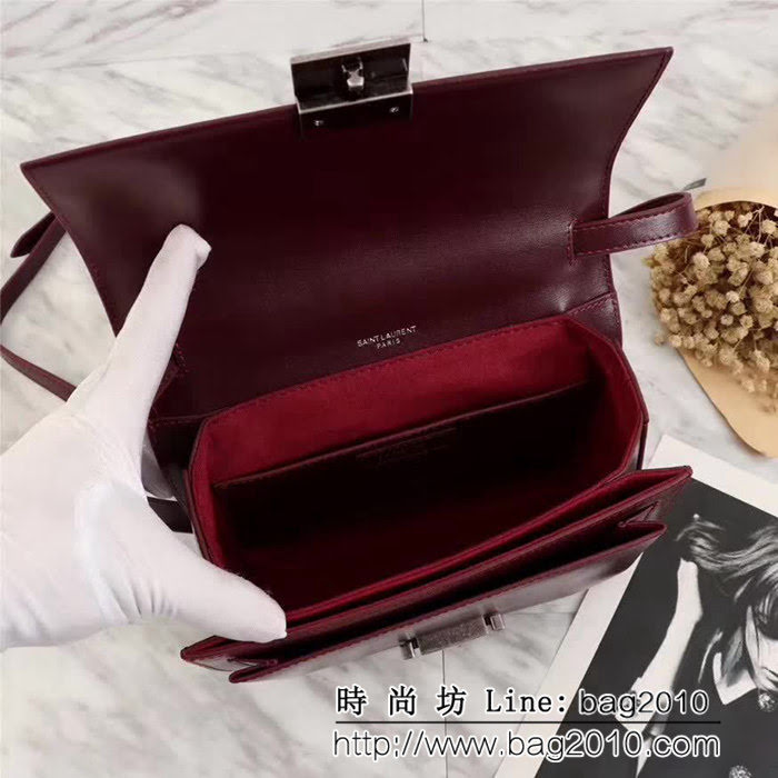 YSL聖羅蘭 專櫃最新同步 經典牙籤紋 手提前翻蓋肩背斜挎包 26819 YAS1025
